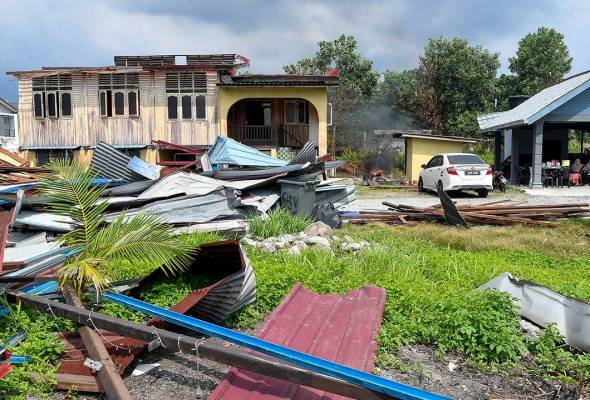 Ribut di Telok Panglima Garang: Kerja pembersihan dianggarkan RM1.9 juta - Nanta