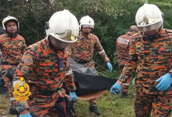 Dua mangsa rentung dalam kereta terbakar disahkan lelaki