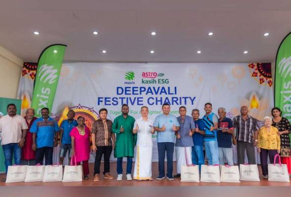Deepavali: Maxis dan Astro bantu lebih 200 komuniti Chetti di Melaka