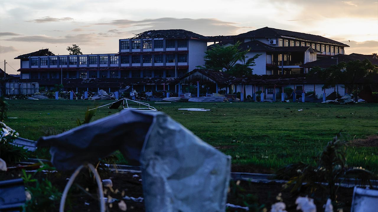 11 murid SRA Kampung Medan cedera dalam insiden ribut, puting beliung