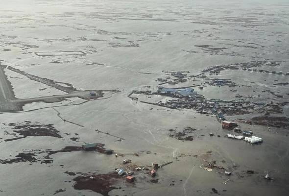 Taufan Halong ragut 1 nyawa, lebih 1,500 orang dipindahkan di barat Alaska