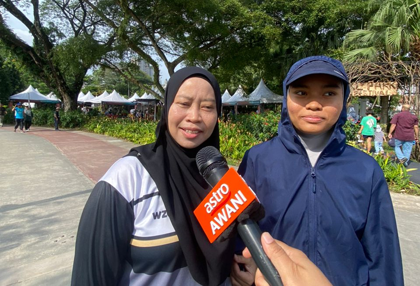 Wan Zuraidah Abdul Samad mengetahui tentang festival ini melalui rakannya yang bekerja di DBKL selepas melihat status WhatsApp rakannya itu.