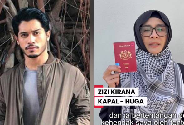 Zizi Kirana mohon maaf kepada suami, minta halal makan minum sebelum ditahan tentera Israel