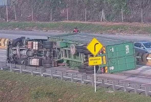 Terowong Menora ke Kuala Kangsar sesak 7 km akibat kemalangan