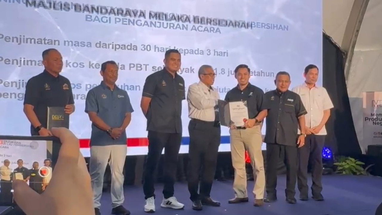 Reformasi kerenah birokrasi Melaka berjaya jimat RM13.5 juta setahun
