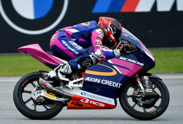 MOTO3: Hakim Danish tamat perlumbaan di kedudukan ke-12 GP Portugal