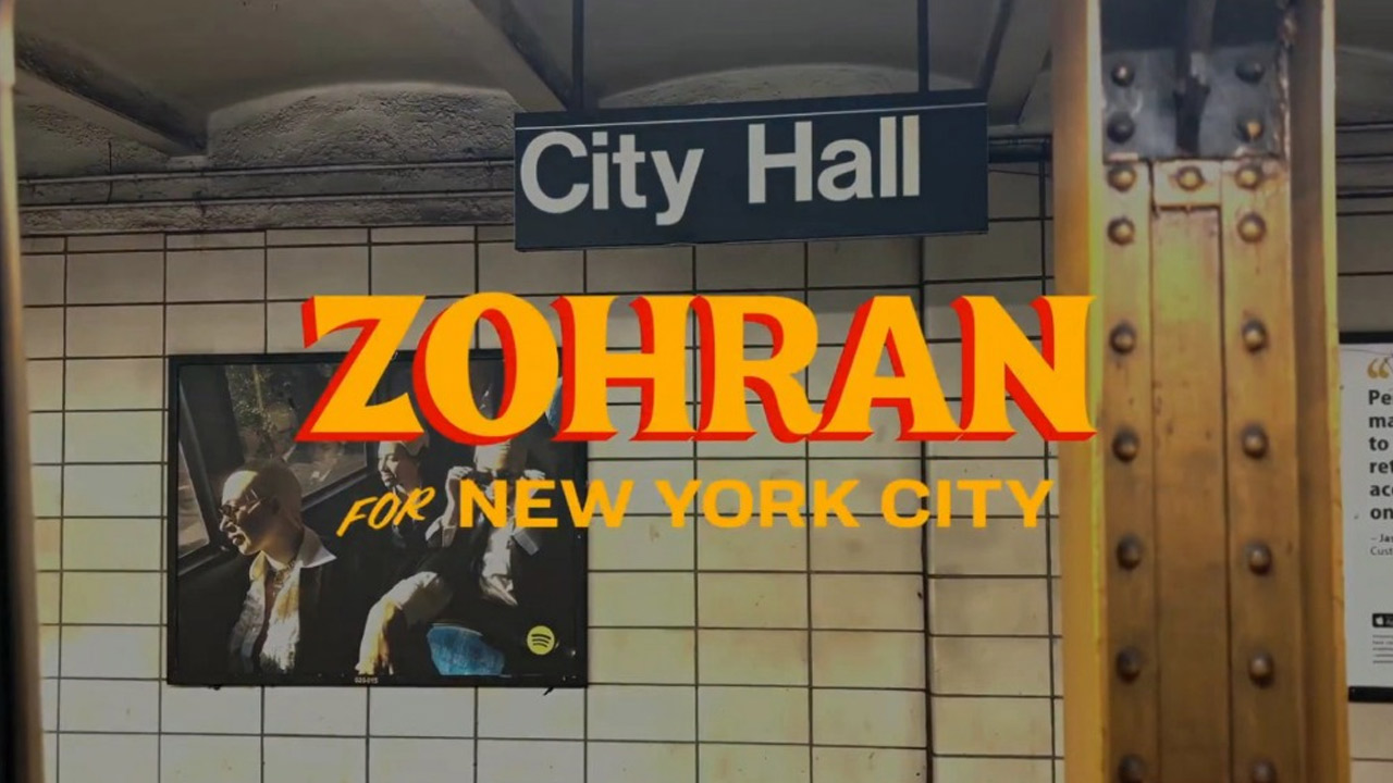 Zohran Mamdani raikan kemenangan dengan video bertema kereta api bawah tanah