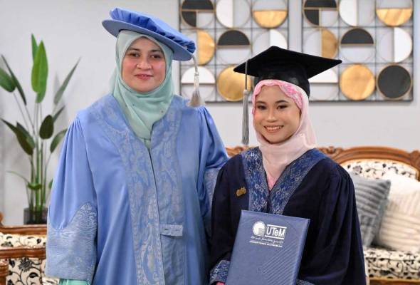 Rohana Abdullah Anak Emas pertama UTeM kini bergelar graduan