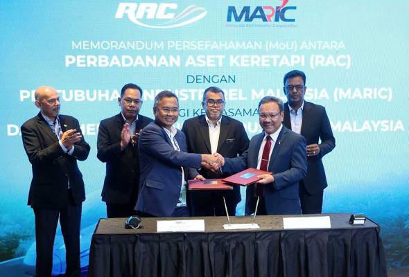 RAC, MARIC meterai MoU perkukuh ekosistem industri rel tempatan