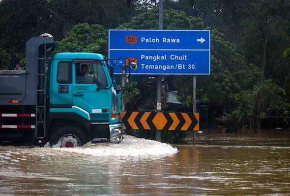 Lebih 100 kampung di Kelantan berisiko dilanda banjir hingga Ahad ini