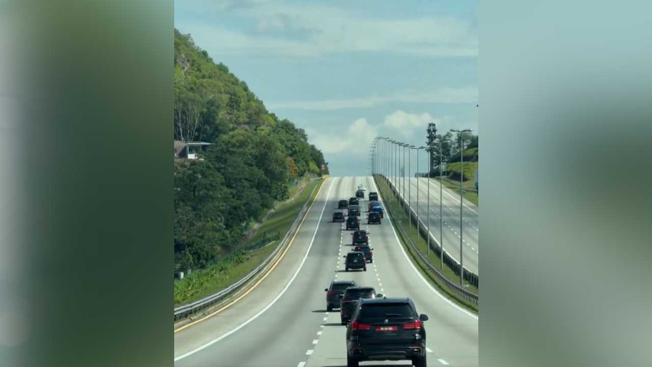 Video tular konvoi Trump curi tumpuan, raih pujian terhadap lebuh raya Malaysia