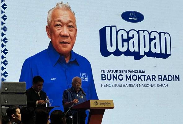 PRN Sabah: "Kita angkat BN sampai ke puncak Gunung Kinabalu" - Bung Moktar