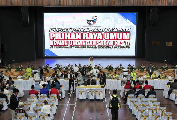 [TERKINI] PRN Sabah: 73 kerusi DUN jadi rebutan, ini senarai calon bertanding