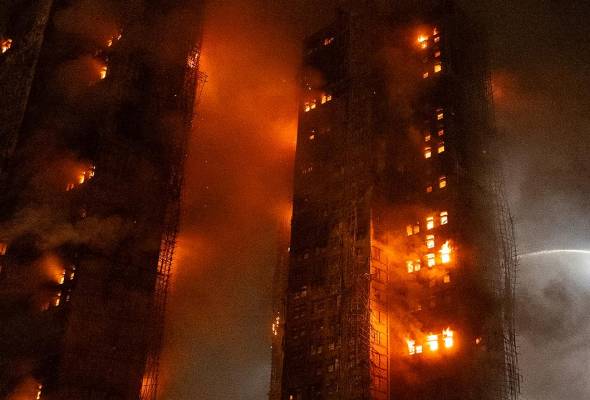 Sekurang-kurangnya 13 maut, kebakaran besar di 7 blok pangsapuri di Hong Kong