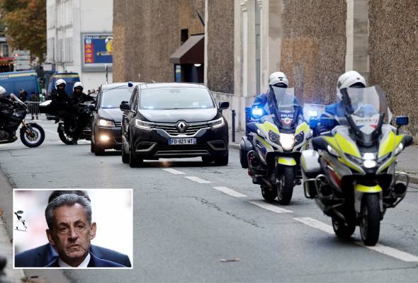 Mahkamah benar Sarkozy keluar penjara selepas tiga minggu sementara tunggu rayuan