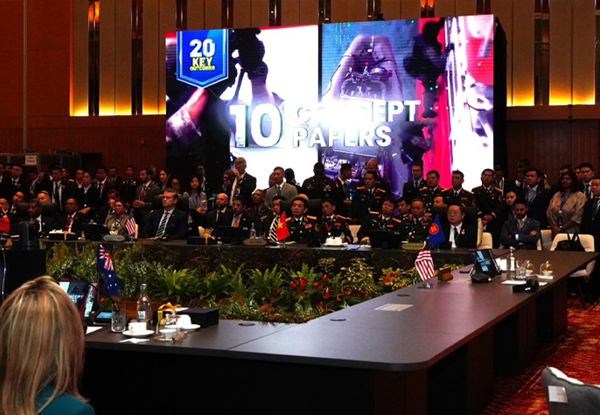 Malaysia catat sejarah sebagai Pengerusi ADMM tahun ini selepas 20 inisiatif penting dicapai menjadikan jumlah tertinggi dalam sejarah ADMM dan ADMM-Plus. - Foto MINDEF