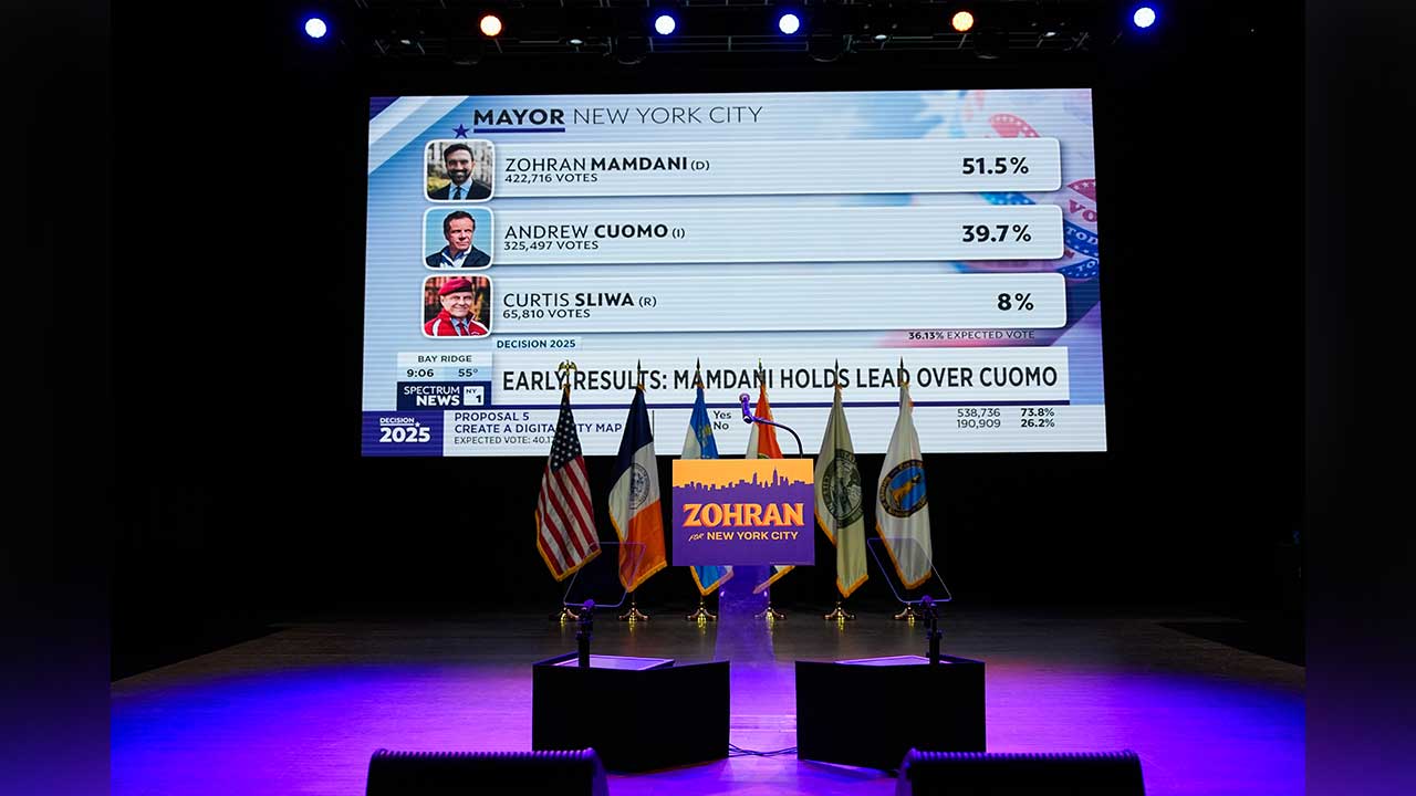 Zohran Mamdani menang pilihan raya Datuk Bandar New York dalam kemenangan bersejarah