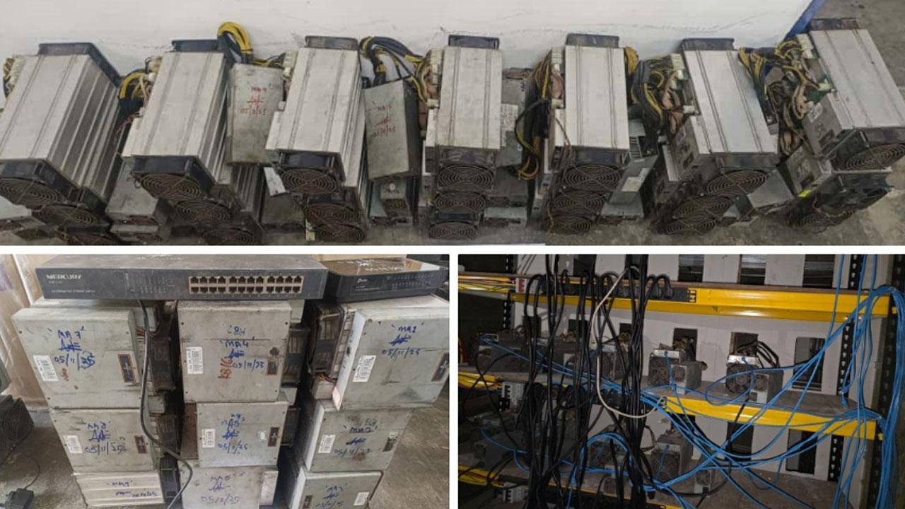 Polis serbu premis lombong bitcoin haram di Teluk Intan