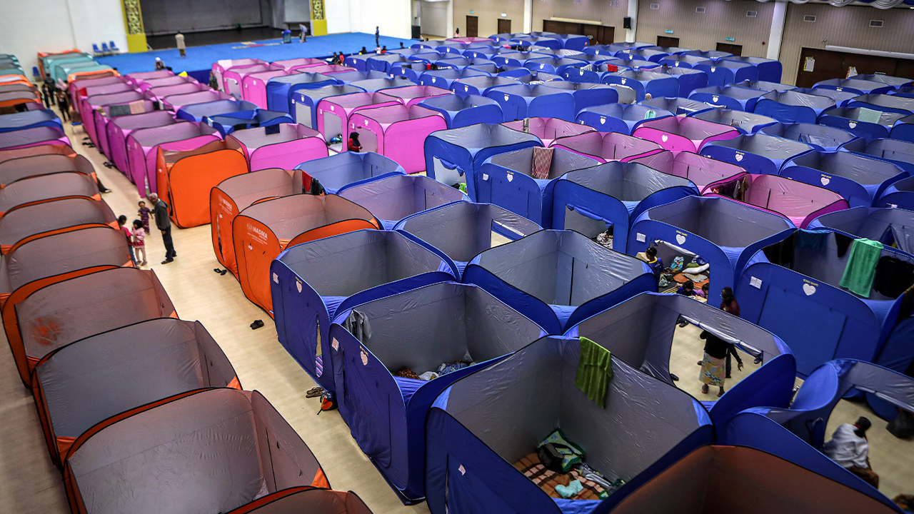 Jumlah mangsa banjir di Sarawak, Perak kekal<