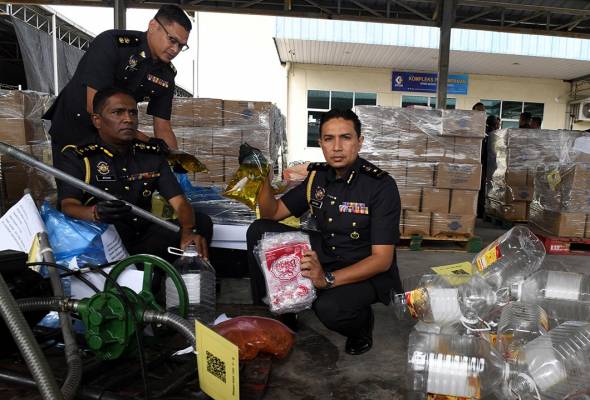 Lelaki ditahan seleweng minyak masak bersubsidi di Nibong Tebal