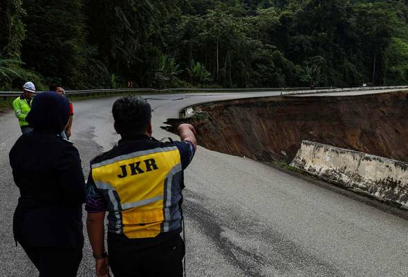 JKR kenal pasti lebih 20 jalan Persekutuan di Kelantan perlu diselenggara