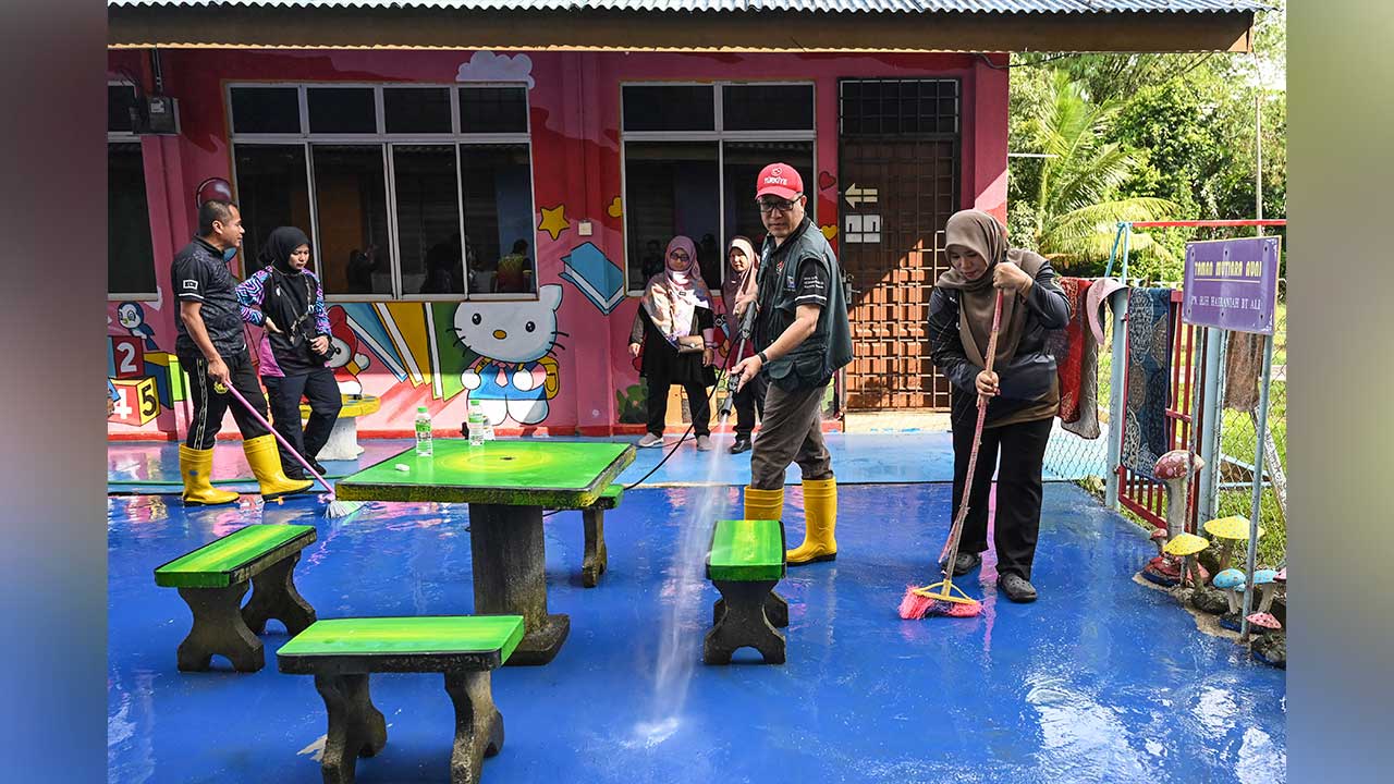 Banjir di empat negeri semakin pulih, jumlah mangsa terus berkurang pagi ini<