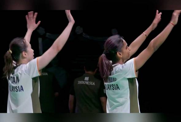 Masih terdapat jurang antara Pearly - Thinaah dan Sheng Shu-Tan Ning - Rosman