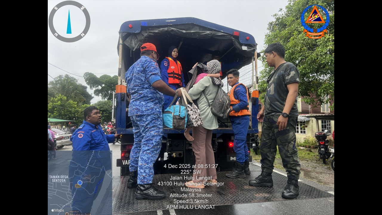 [TERKINI] Banjir Hulu Langat: Dua PPS dibuka untuk mangsa banjir<