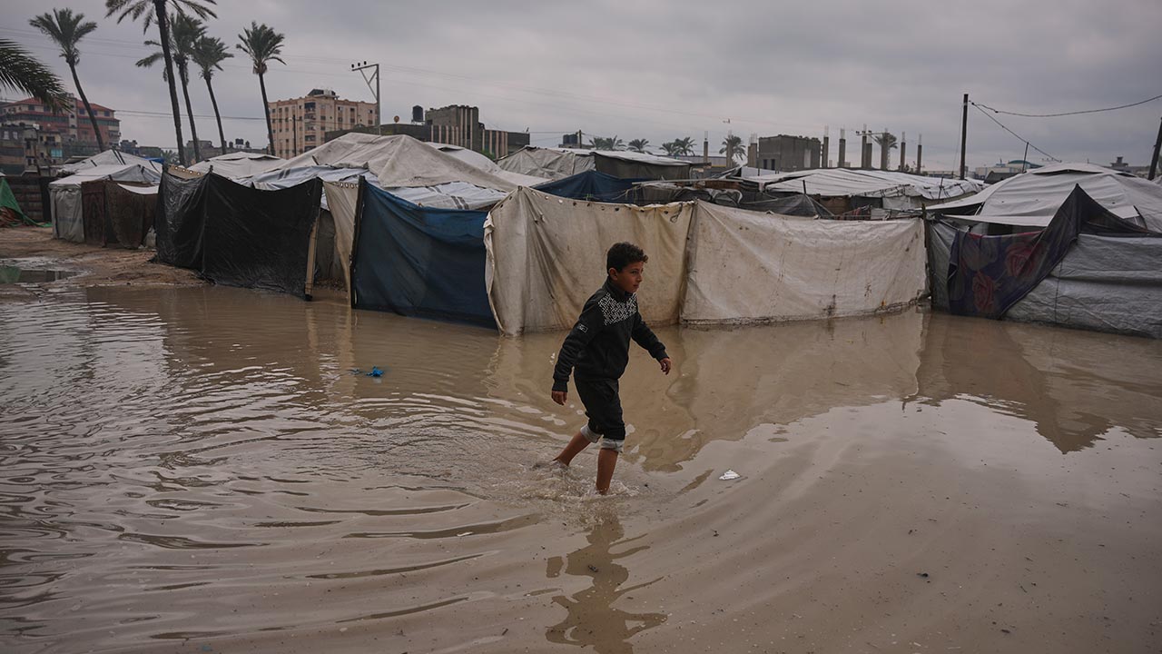 Ribut Byron banjiri kawasan penempatan sementara Gaza, hampir 795,000 berisiko - IOM<