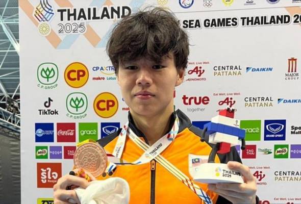 Sukan SEA Thailand: Jayden satu-satunya sumbang pingat di kolam renang