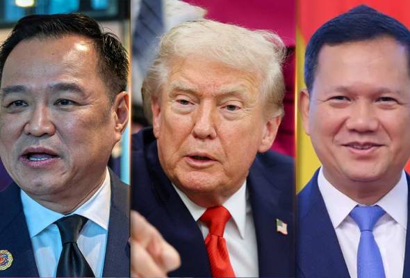 Thailand, Kemboja setuju hentikan semua tembakan berkuat kuasa petang Jumaat - Trump