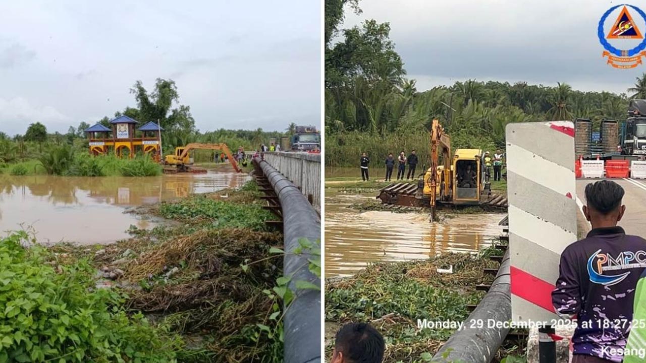 Limpahan Sungai Rambai: 34 mangsa dipindahkan ke PPS<