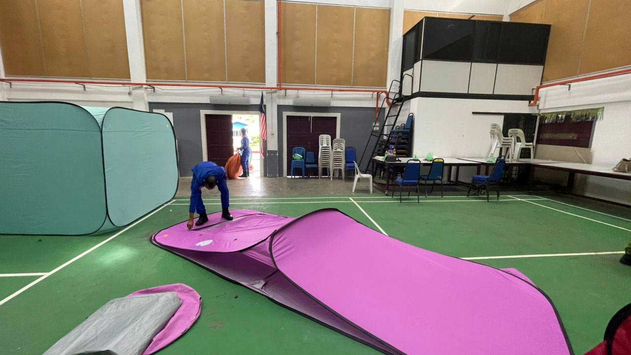 Banjir di Samarahan pulih, PPS ditutup<