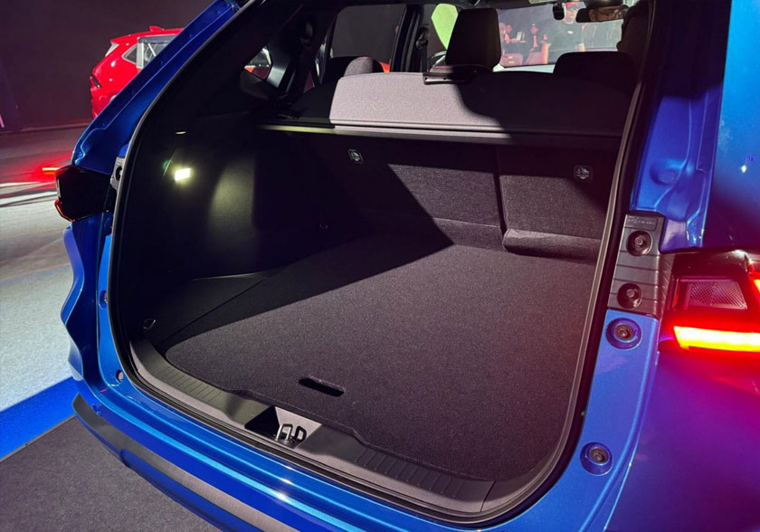 Dengan kapasiti but sehingga 471-liter, ia mampu memuatkan pelbagai barangan. - Gambar Perodua