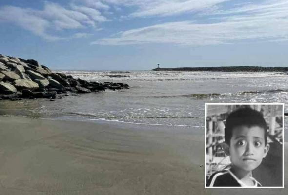 'Papa cuba selamatkan, tapi Irfan ditarik ombak kuat'