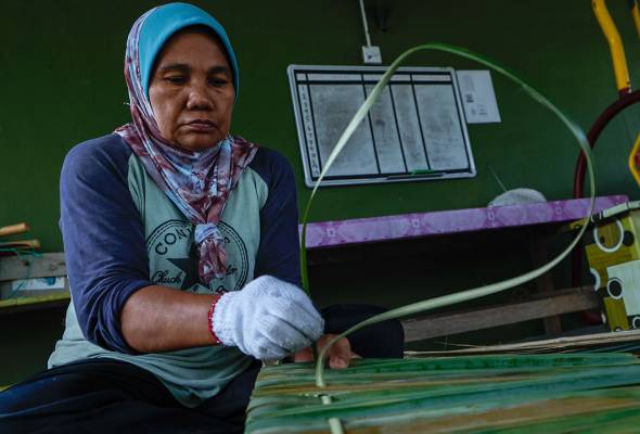 Usahawan muda angkat kembali warisan atap nipah dan rumbia