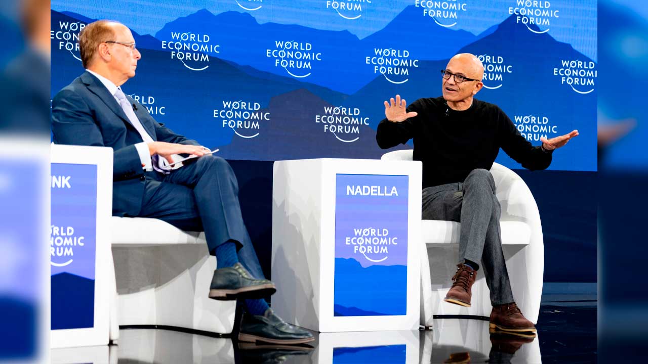 WEF2026: AI tiada guna kalau tidak disebar kepada semua lapisan masyarakat - Satya Nadella