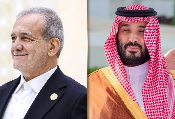 Presiden Iran, Putera Mahkota Arab Saudi bincang kepentingan perpaduan negara Islam