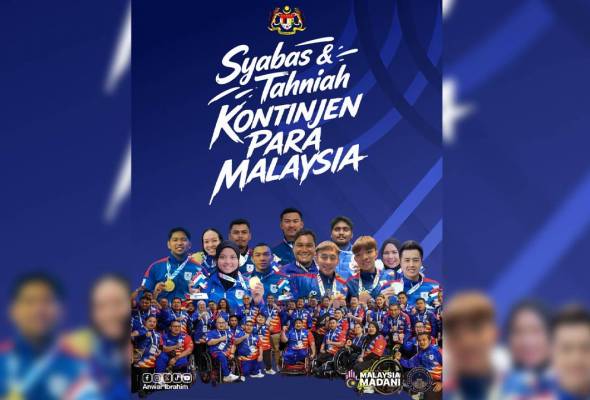 PM Anwar bangga semangat juang atlet para di APG 2025