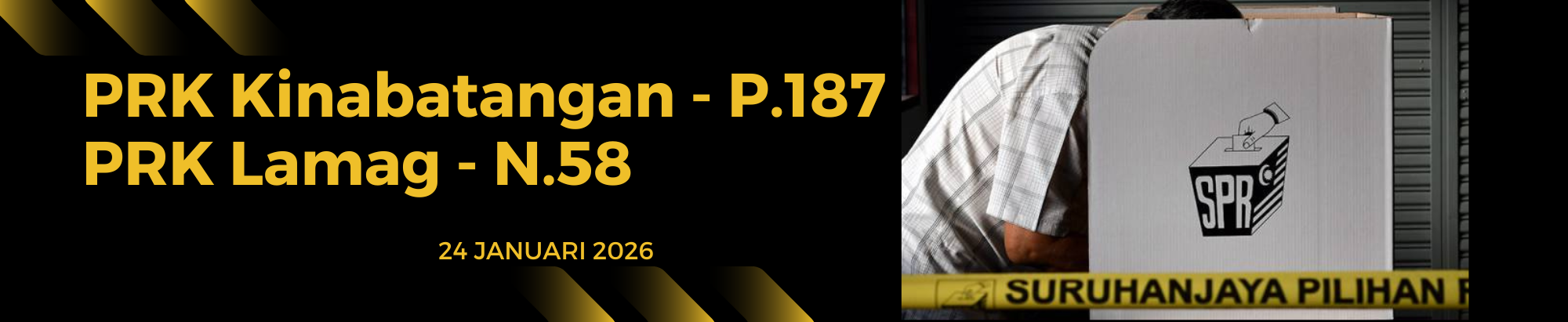 Dapatkan keputusan dan berita terkini PRK Kinabatangan dan PRK Lamag di sini