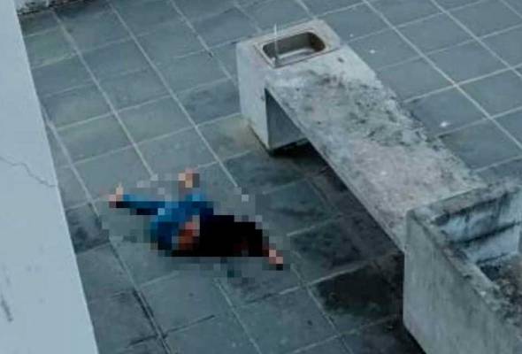 Remaja perempuan cedera parah jatuh kondominium