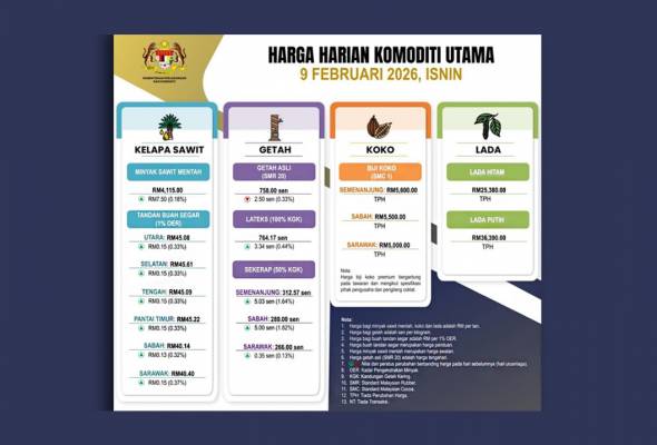 Kerajaan peruntuk RM9.8 juta pada 2025 tangani penyakit, perosak utama sawit - KPK
