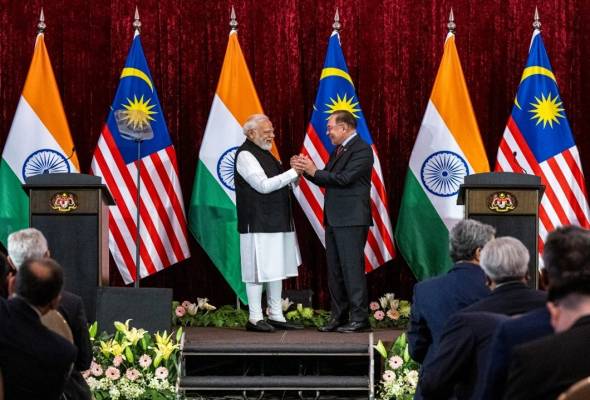 11 MoU dimeterai perkukuh kedudukan negara sebagai rakan strategik India