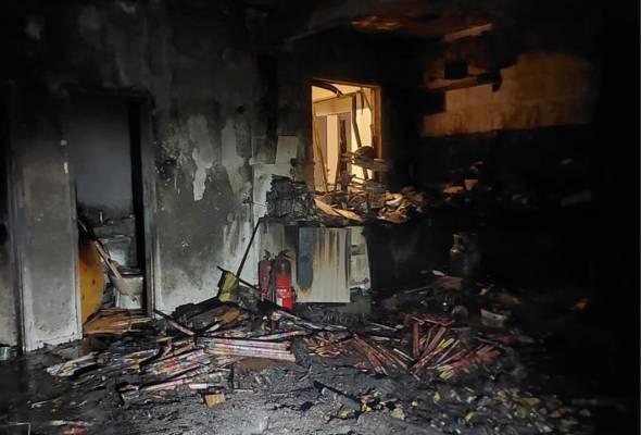 Kebakaran rumah pangsapuri di Bangi Avenue, mercun ditemui di seluruh unit