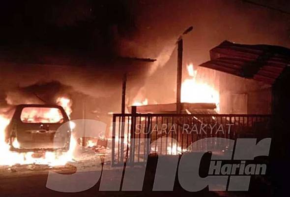 Kanak-kanak perempuan enam tahun rentung kebakaran rumah di Tambunan