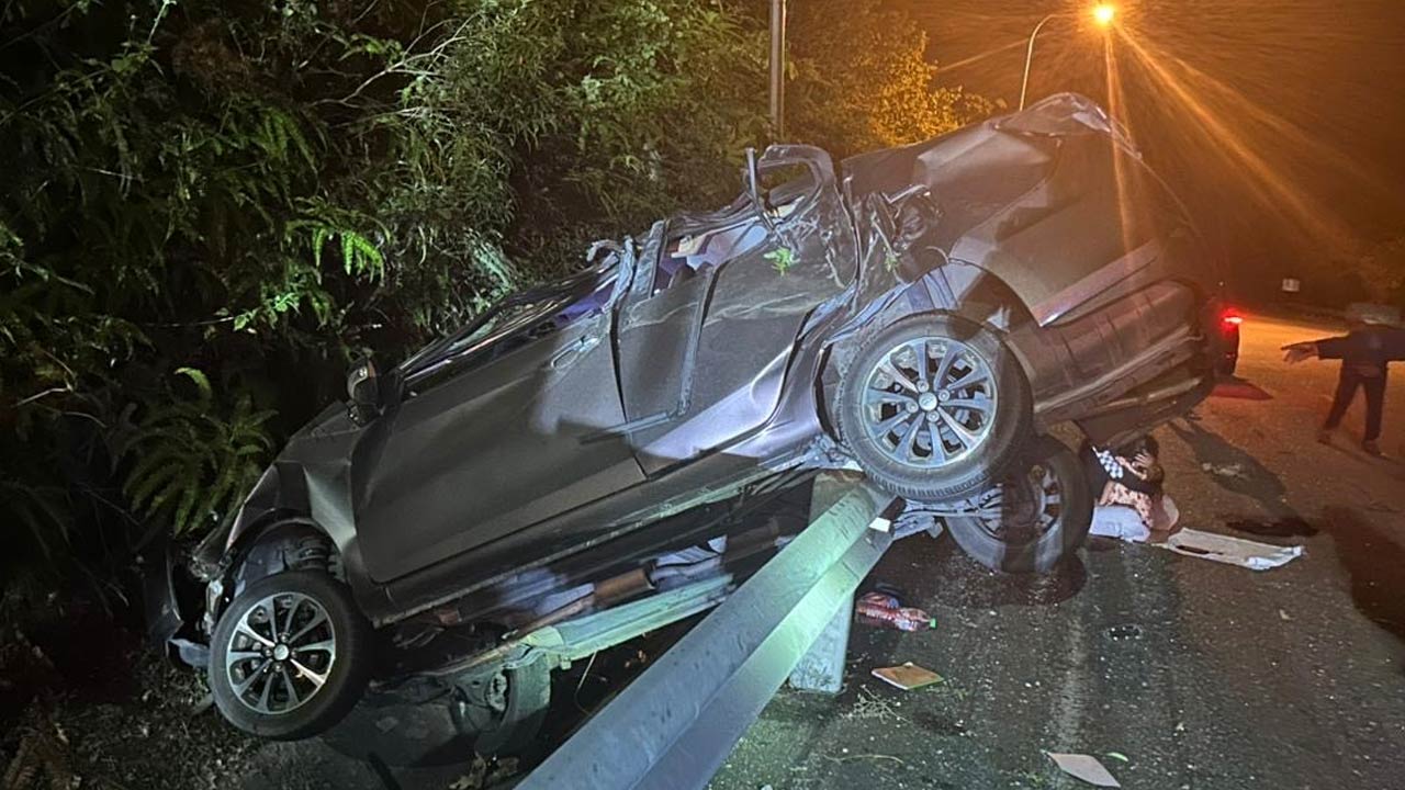 Tiga maut, empat cedera dalam dua nahas berasingan di Batu Gajah, Lenggong